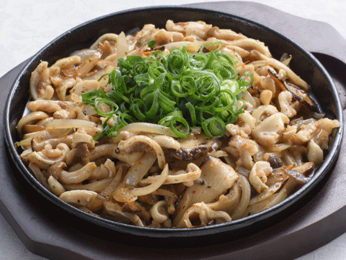 軟骨のきのこ炒め